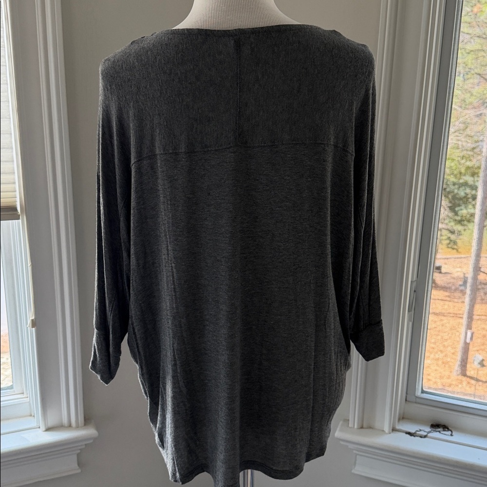 SPLENDID Batwing Scoopneck 3/4 Sleeve Top, Soft & Cozy, Rayon/spandex blend, Med - Picture 5 of 8